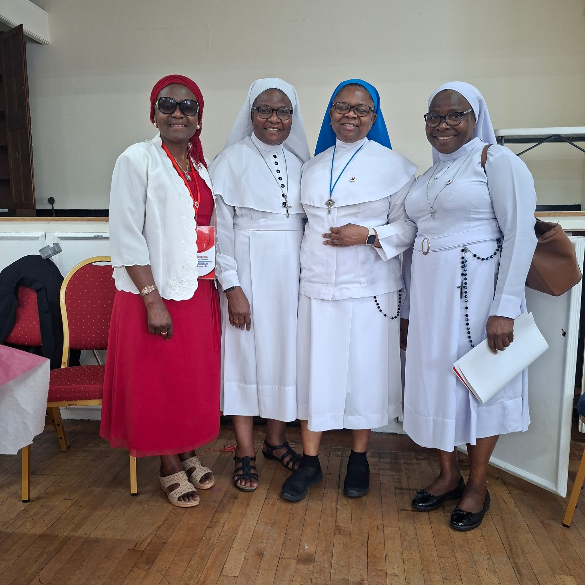 Sisters and devotees at the Walthamstow consecration event